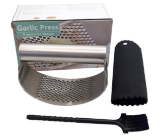 Duo Éplucheur à ail en silicone | Le Petit Mas 