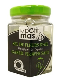 sel de fleurs d'ail biologique - Le Petit Mas
